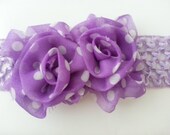 Fascia neonato del fiore viola