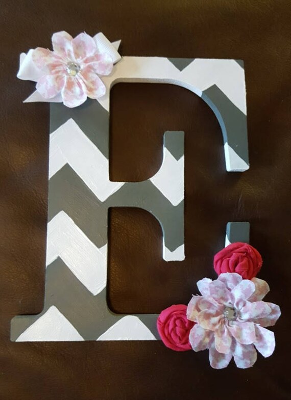Wood Hanging letter Nursery wall decor Nursery Letter Etsy