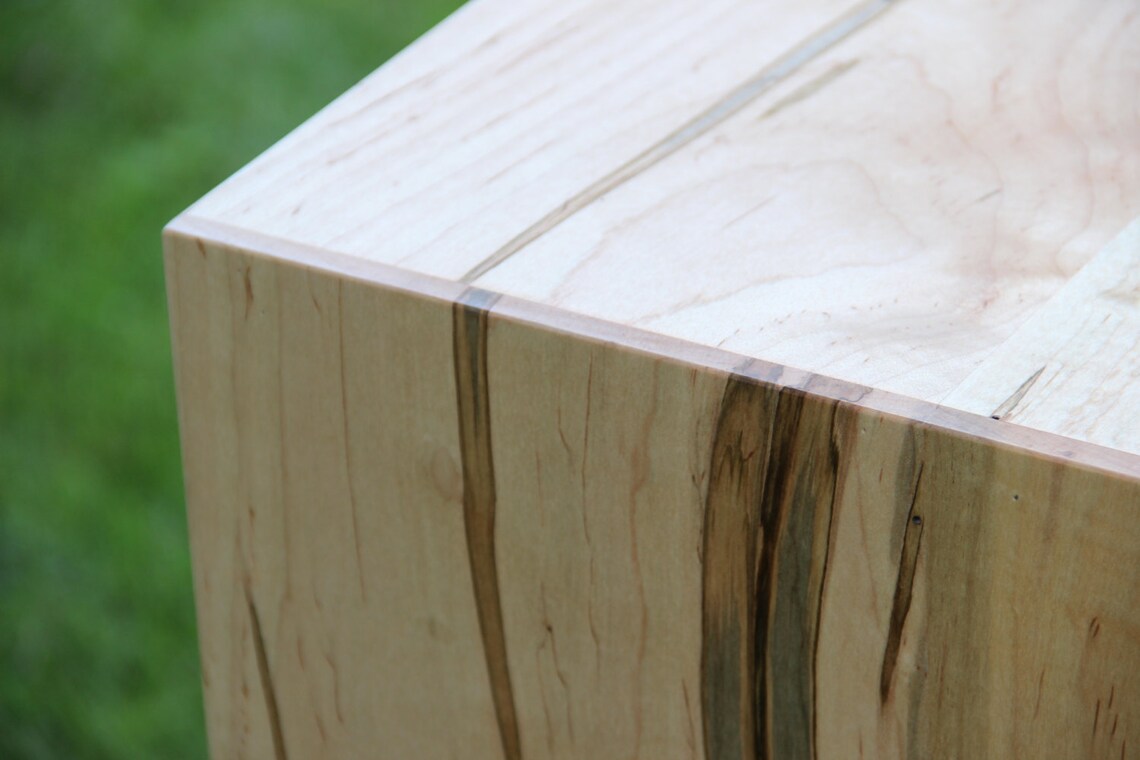 Mediados de siglo queman gabinete lateral de puerta Ambrosia | Etsy