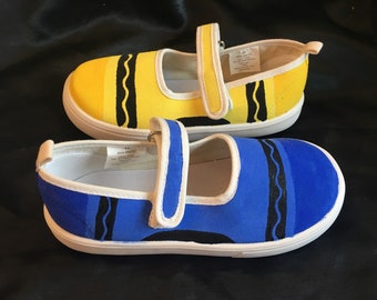 crayon shoes 1980