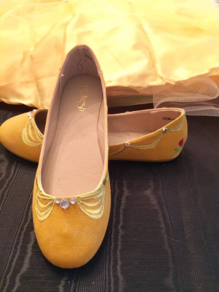Princess belle shoes for adults Outlet