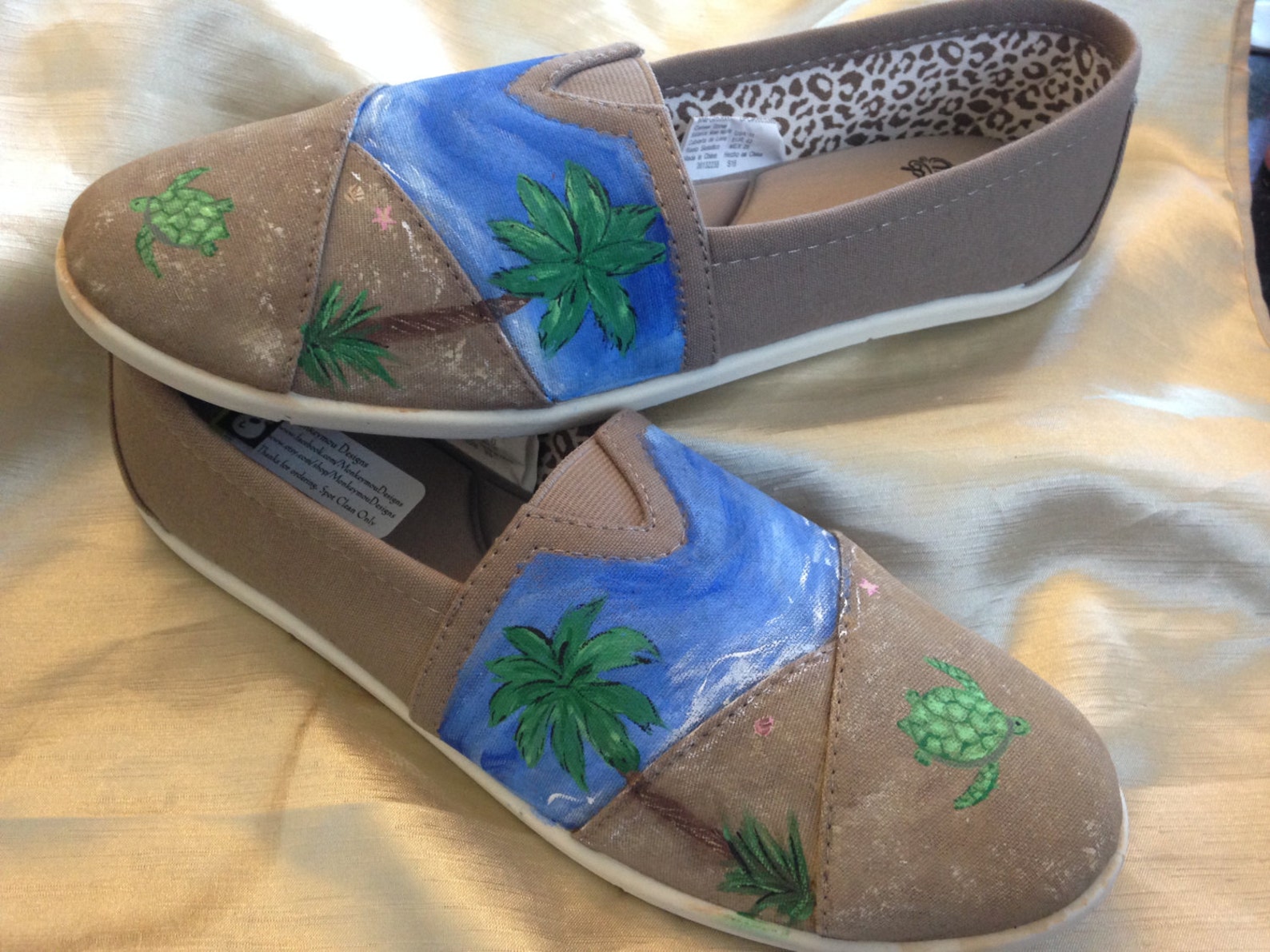 custom beach shoes