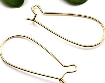 50 pcs Antique Bronze Hoop Earring,Brass hoop earring,brass finding,earring setting,brass ear wire,brass hoop,nickel free,earring hook