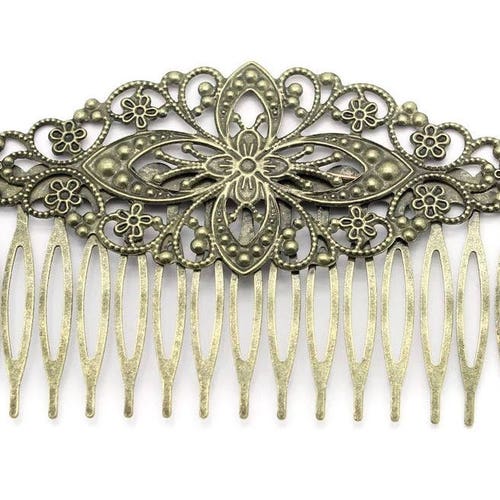 Bronze Hair Fork Bronze Long Hair Accessory Bronze Hair Etsy