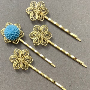 10 pcs gold color Bobby Pin,golden plated Hair Pins,gold color Hair Clip,golden hair Findings,hair assesorises,hair slide,brass hair pin