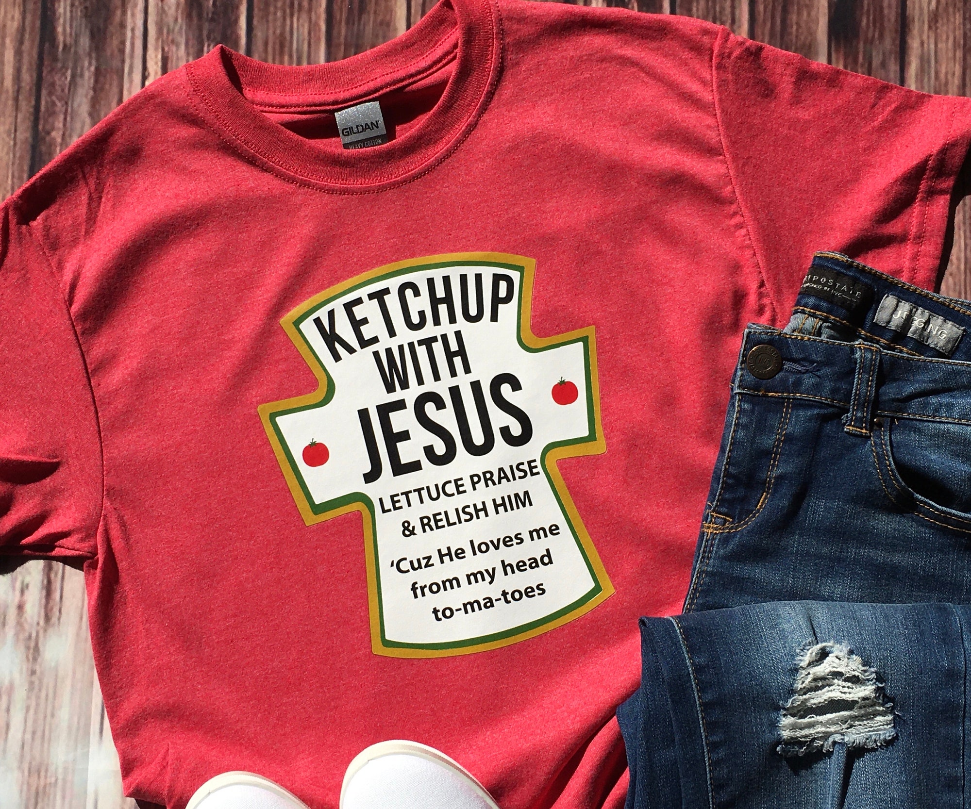 Ketchup With Jesus Shirt