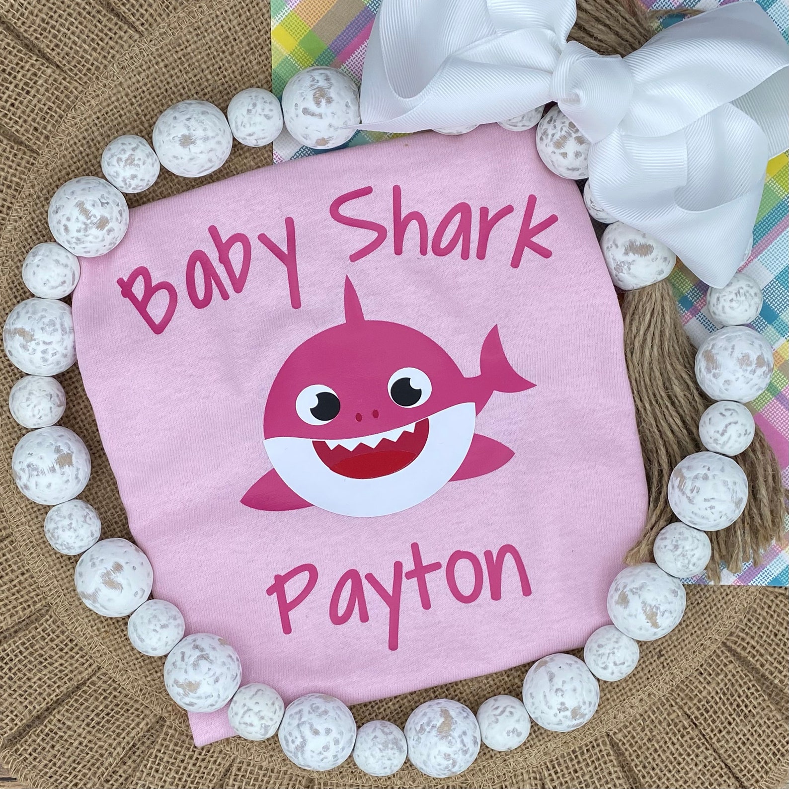 Baby Shark Shirt / Girls Baby Shark Shirt / Kids Baby Shark Etsy