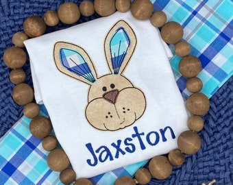 Boys Easter Shirt / Custom Easter Shirt / Easter Shirt / Toddler Boys Easter Shirt / Bunny Shirt / Toddler Easter Shirt / Toddler Easter