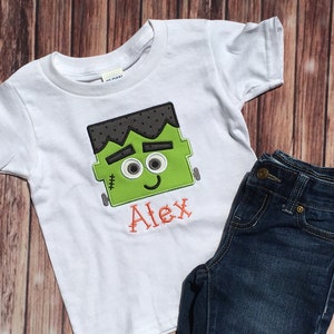Frankenstein Halloween Shirt - Boys Halloween Shirt - Boys Frankenstein Shirt - Kids Halloween Shirt - Frankenstein Shirt - Halloween Shirt