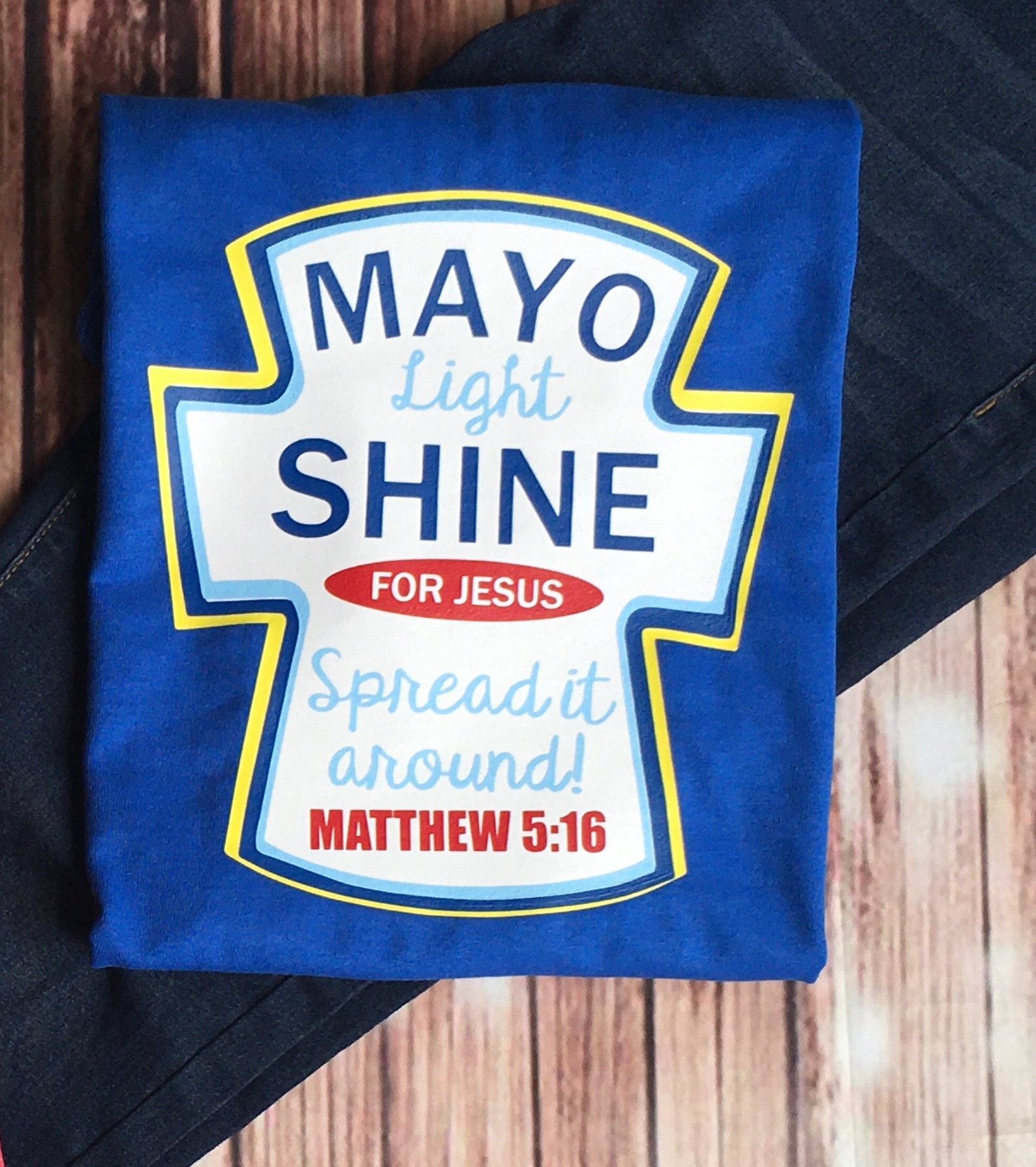 Mayo Light Shine Shirt / Jesus Shirt / Womens Jesus Shirt / Etsy