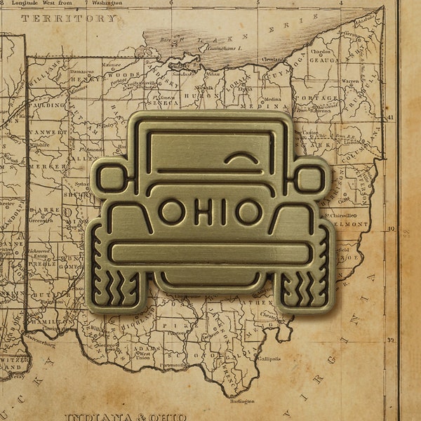 OHIO JEEP Lapel Pin