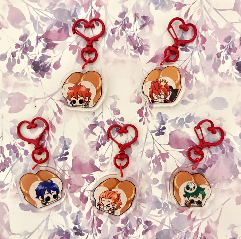 Charms de tostadas rellenas de TWISTED WONDERLAND imagen 2