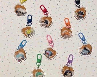 Charms de tostadas rellenas de ONEPIECE