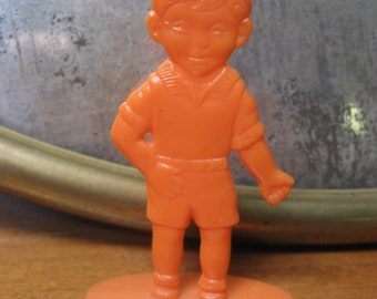 Game Piece, Plastic Boy game piece, Vintage, 3 inch tall board playing piece