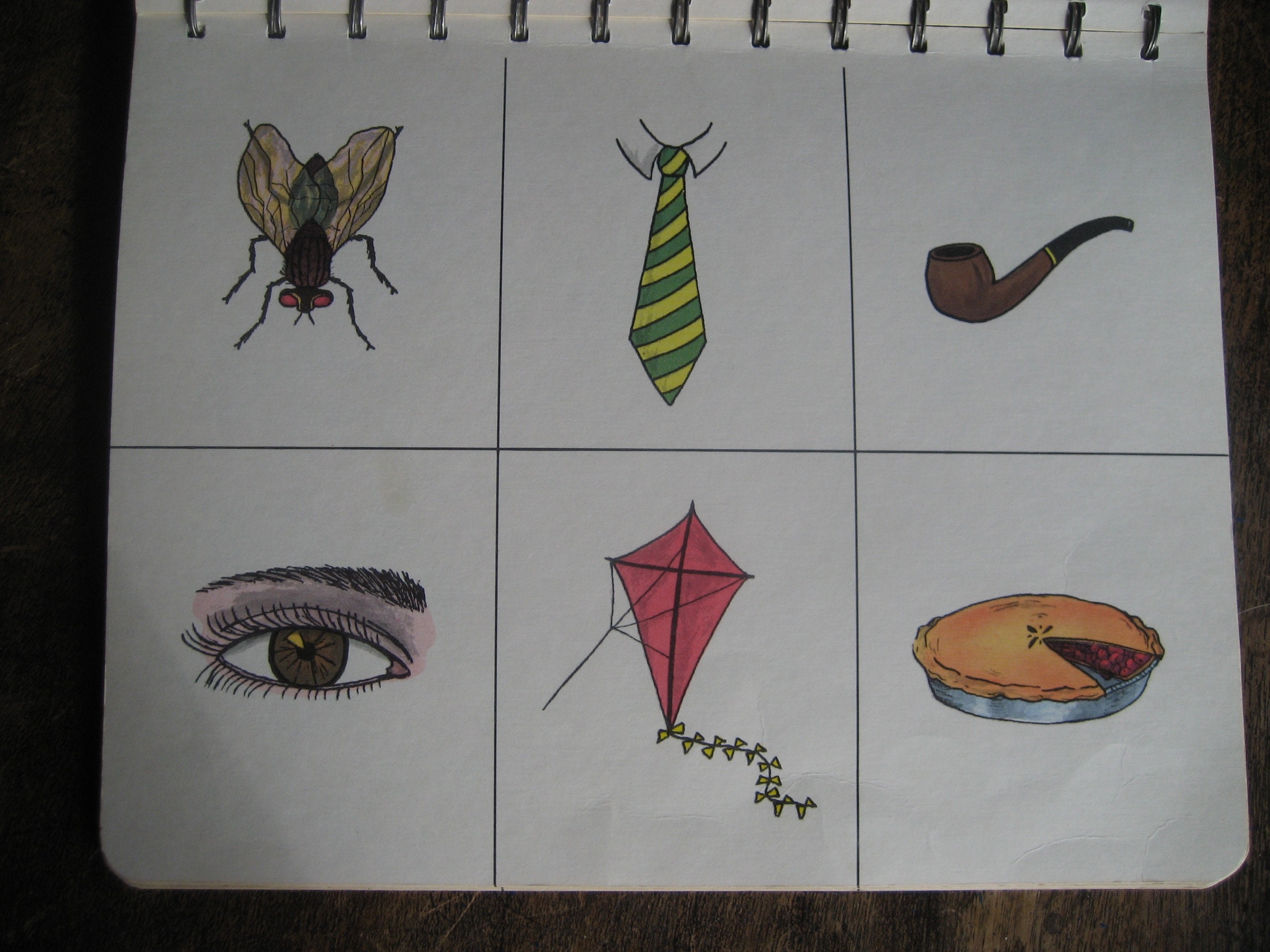 Vintage Flash Card Book Flip Book 138 illustrations in 23 Etsy