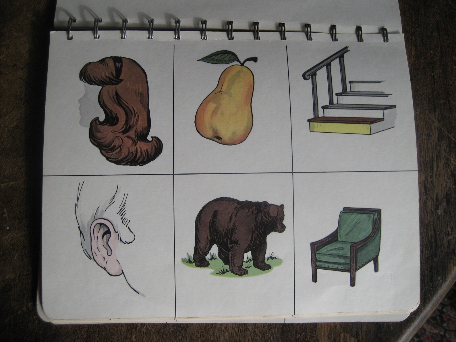 Vintage Flash Card Book Flip Book 138 illustrations in 23 Etsy