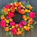 see more listings in the Peony Wreaths section