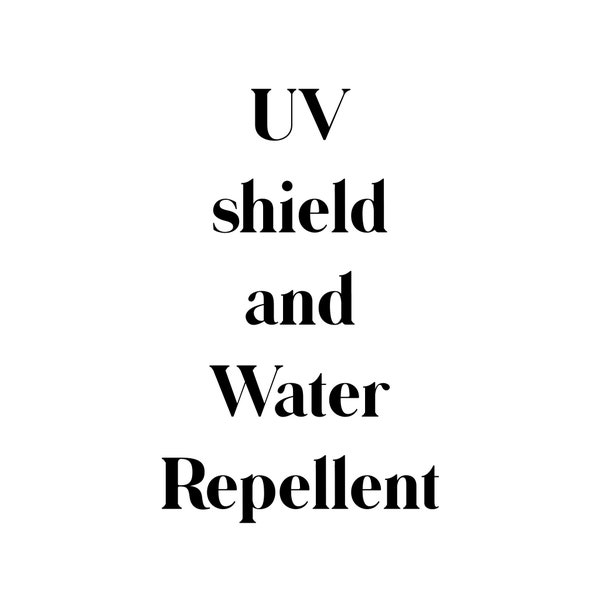 UV treatment - water repellent