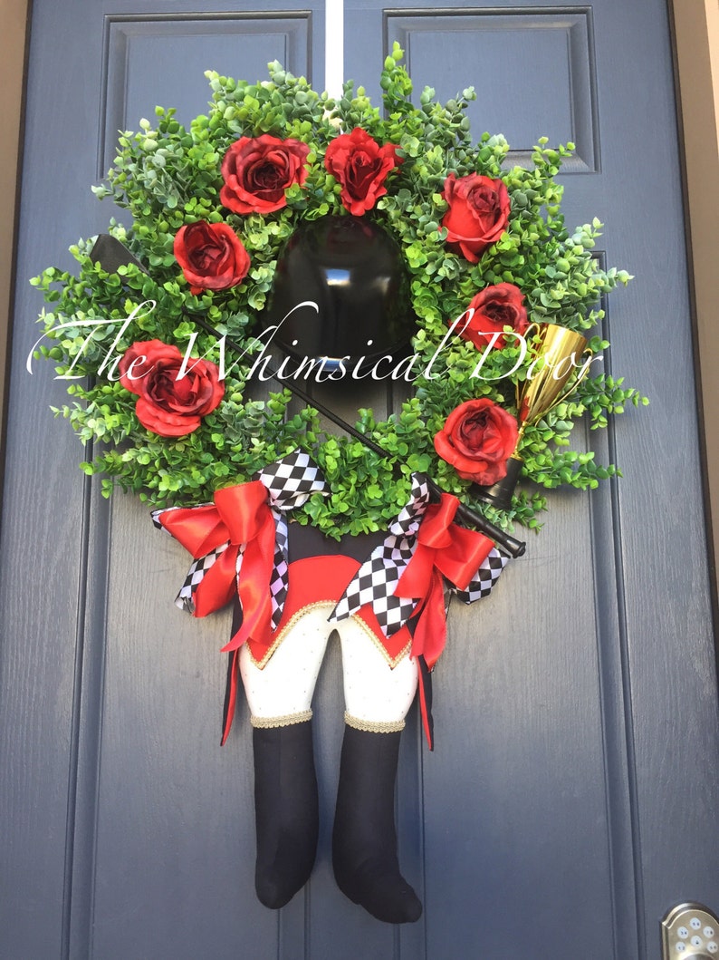 Kentucky Derby Wreath Jockey Wreath Derby Wreath Decorations Etsy