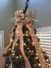 Burlap Tree Bow - farmhouse tree bow