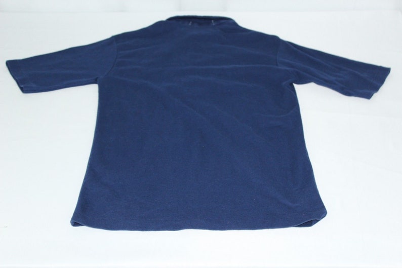 Polo Shirt Vintage Delta Delta Delta Tri Delta Blue Sorority Greek S Small