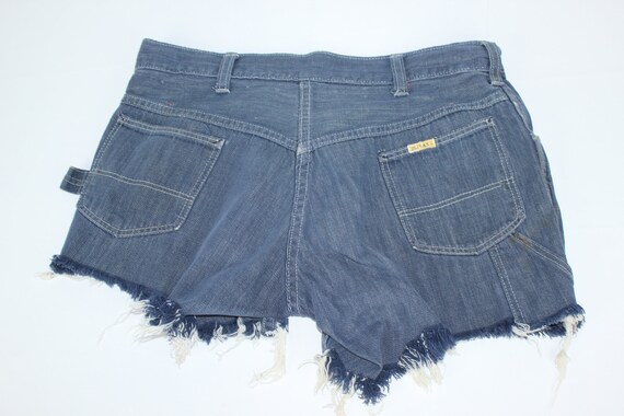 mens cut off jean shorts