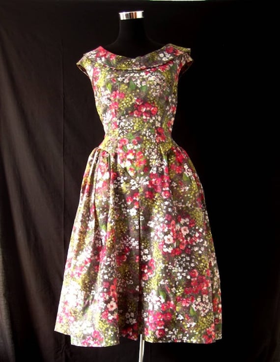1980s puffball dress