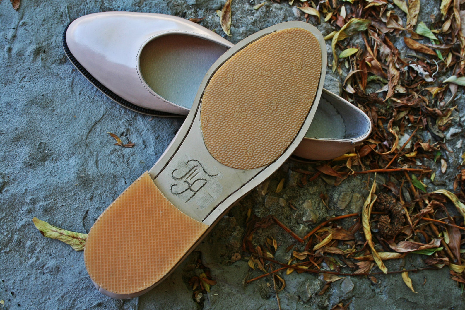 nude patient leather ballet flats, ballerina shoes, wedding shoes, leather flats, bridal balerina flats, nude shoes, nude flats