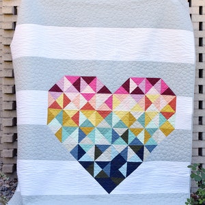 Piece & Love Quilt PDF Pattern image 4