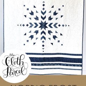 Nordic Frost Quilt PDF Pattern image 1
