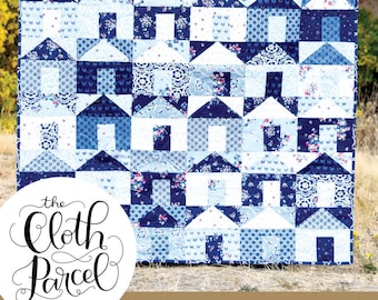 Hanna's Houses Quilt PDF Pattern