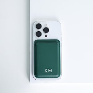 パーソナライズされたMagsafeウォレット、カスタムエンボス加工のMagsafeウォレット、iPhone 16、15、14、13、12対応のカスタムウォレット