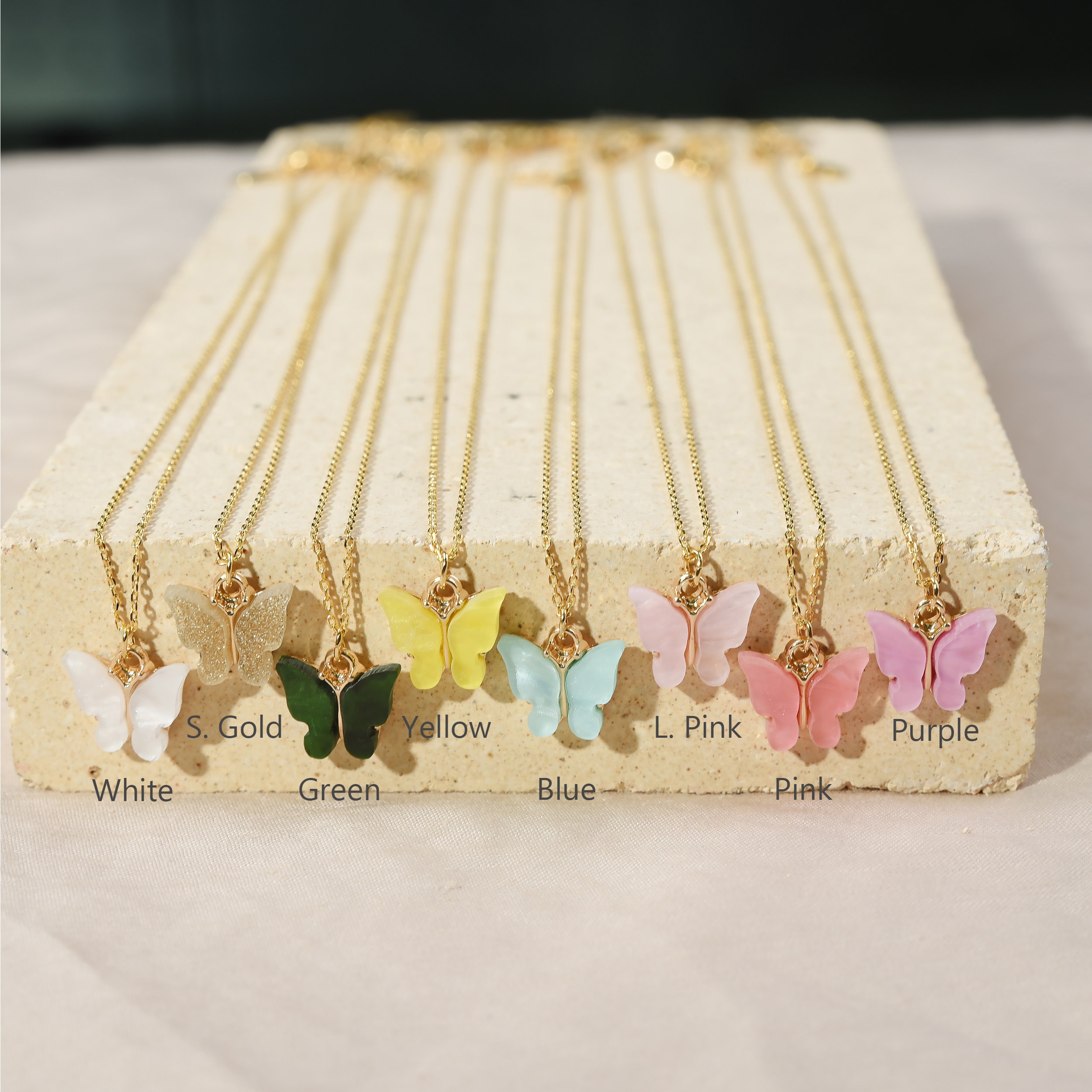 Handmade Kids Butterfly Necklace main image 0