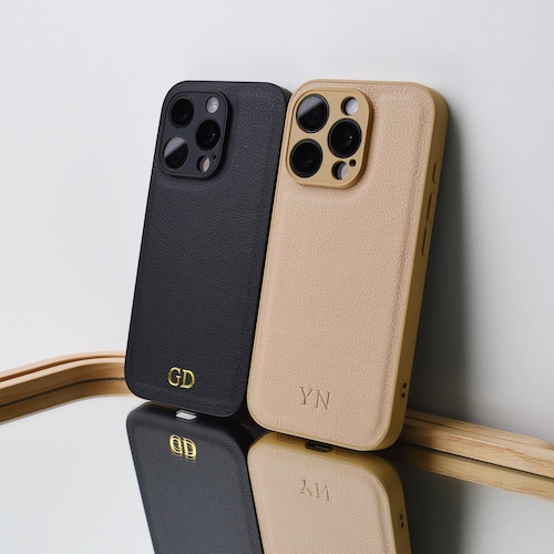 Personalized Initial Phone Case, Embossed Phone Case, Name iPhone Case,  iPhone 17 Pro Max Case, Personalized Leather iPhone 17 Pro Case, - Etsy