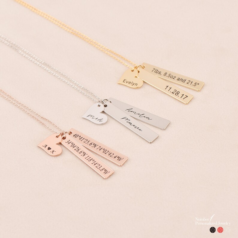 Personalized Necklace for Women Personalized Name Necklace Etsy