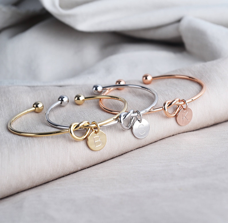Bridesmaid Gift Knot Bracelet Bracelets for Women Etsy