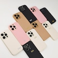 Custom Initials iPhone Case, Gold Monogram iPhone Case, Personalized Monogram Name Design iPhone, Personalized Leather Case product logo
