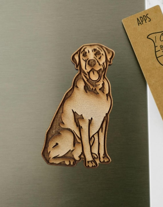 Labrador Magnet, Dog Magnet, Dog Christmas, Pet Magnet, Labrador
