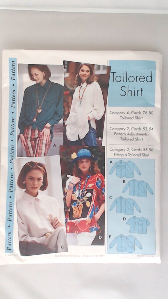Items similar to IMP BV/IMP Sewing Pattern Step-By-Step Tailored Shirt ...