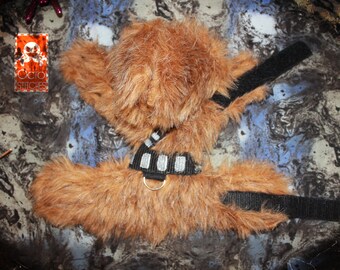 Moon and Star Halloween XXXS Ferrets Small Pet Harness Made to Order