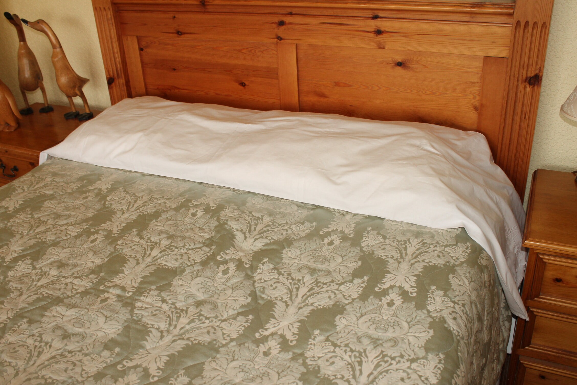 Antique White Embroidered Cotton Bolster Cover Antique Ivory Etsy UK