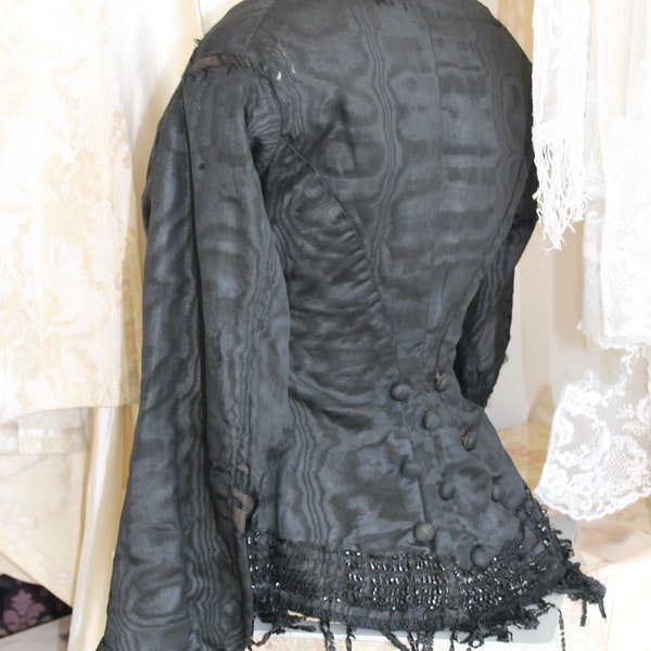 Victorian Over Jacket in Linen Gauze