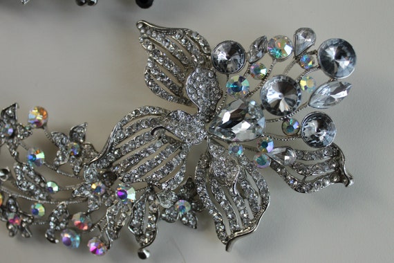 Sparkly brooches for dresses clearance