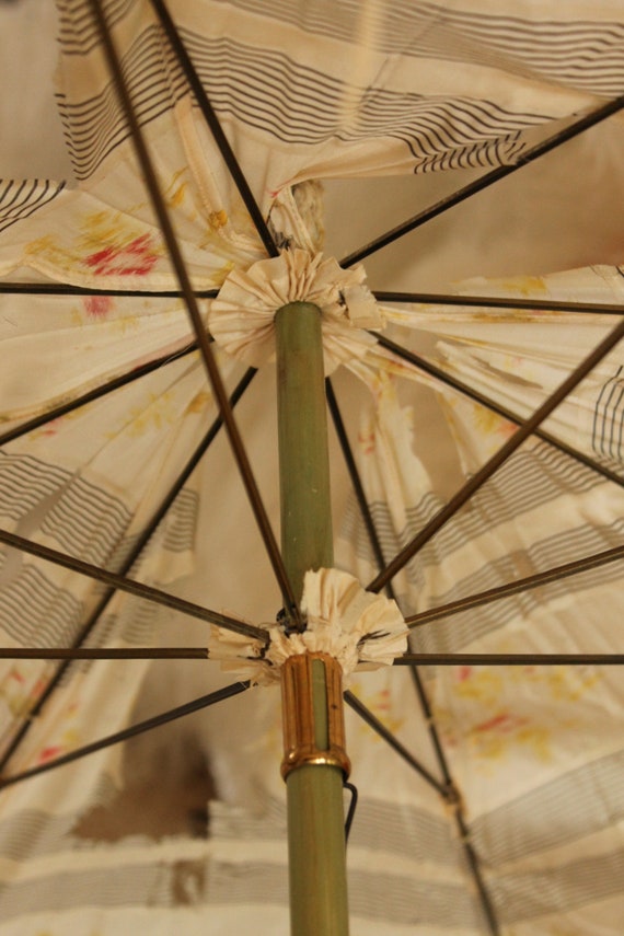 Victorian umbrella frame, Edwardian long parasol,… - image 6