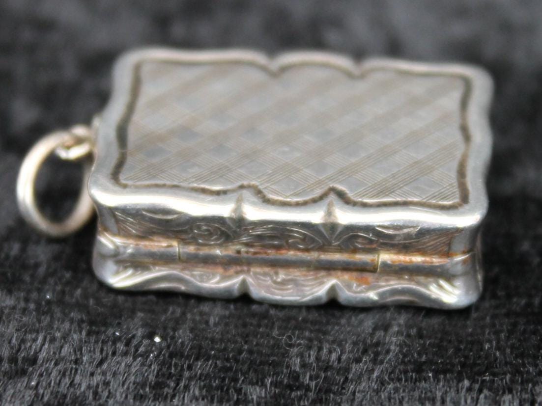 1858年 英国 アンティーク ヴィクトリアン 925 シルバー