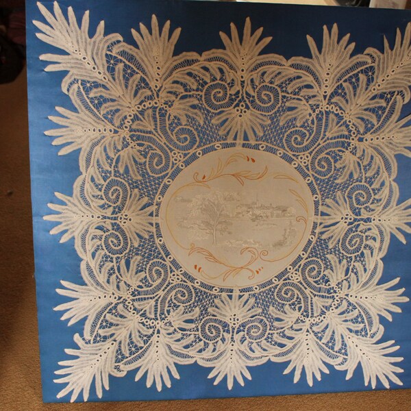 Victorian Tablecloth Etsy