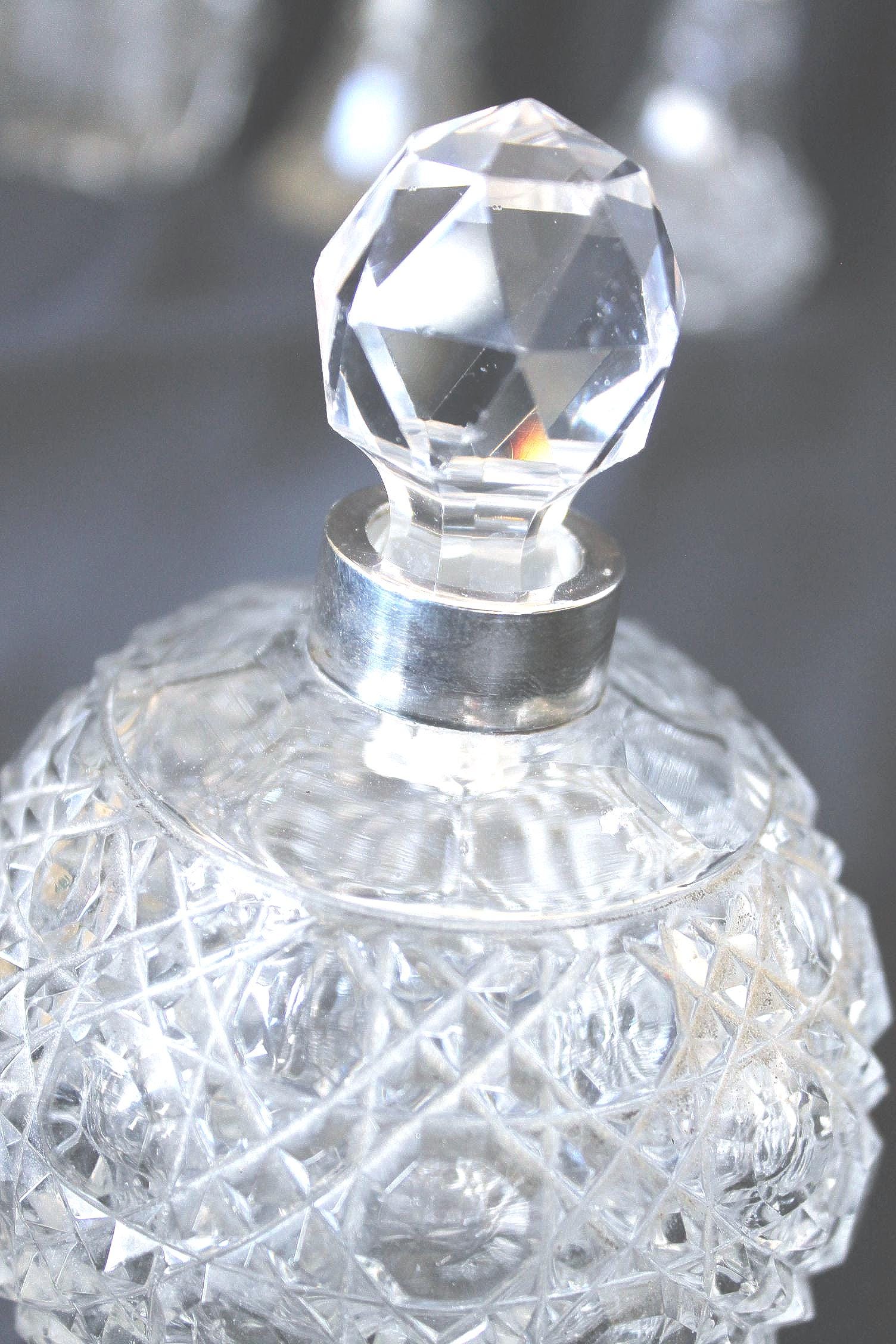 Silver Topped Scent Bottle - Etsy