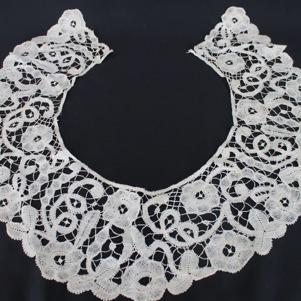 Cream Lace Collar Etsy