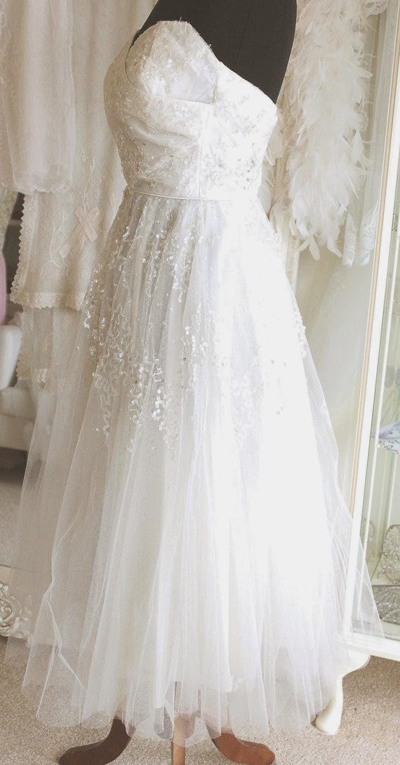 cream sequin wedding dress Jovani Wedding Dresses JB03592