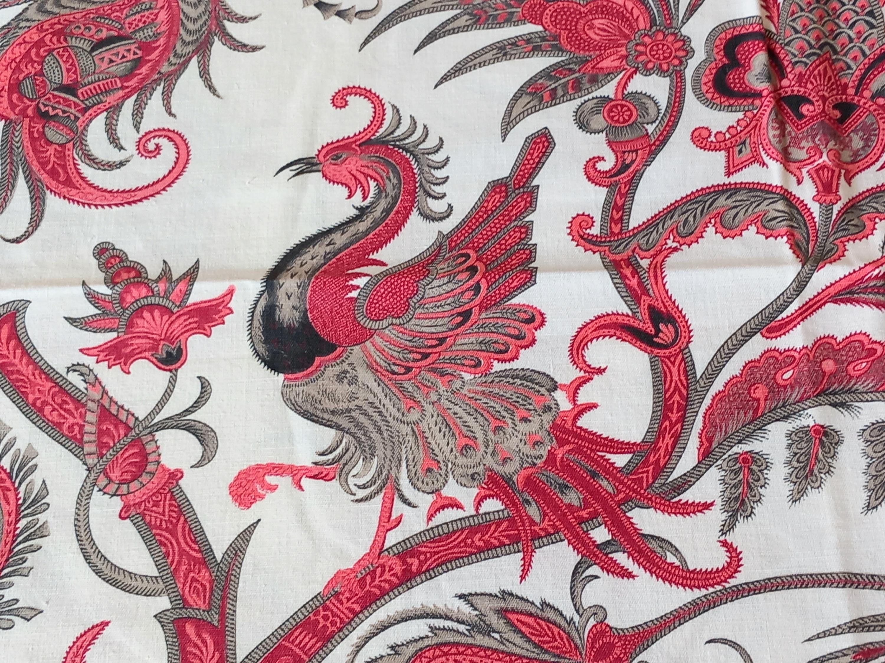 Ancien rideau filet dans textiles anciens du xxe siècle